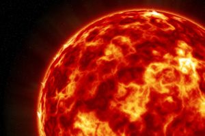 Sonne und Ursprung des leuchtenden Sterns