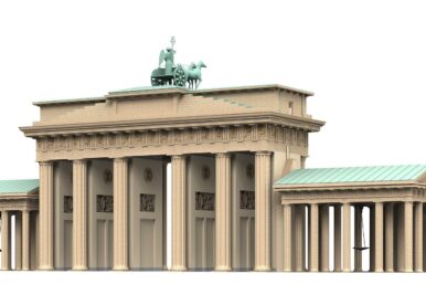 Das Brandenburger Tor im Herzen Berlins